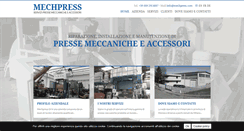 Desktop Screenshot of mechpress.com